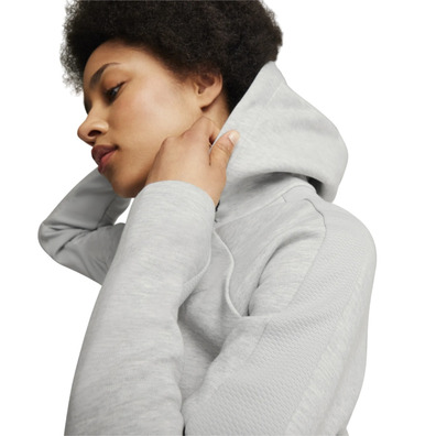 Puma EVOSTRIPE Full-Zip Hoodie "Light Gray Heather"