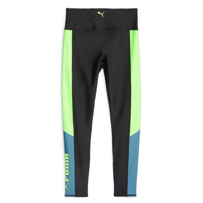 Puma Fit Eversculpt Color Block HW 7/8 Tight "Black-Speed Green"