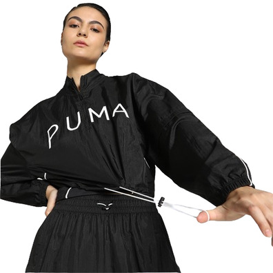 PUMA FIT MOVE WOVEN JACKET "Schwarz"