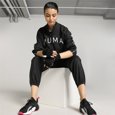 PUMA FIT MOVE WOVEN JACKET "Schwarz"