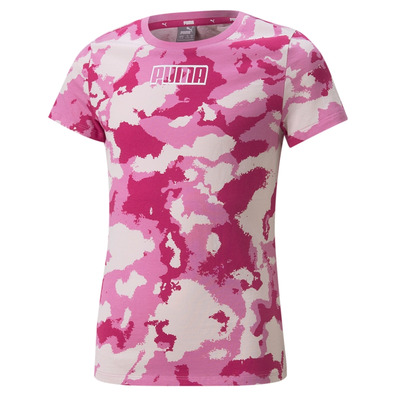 Puma Mädchen Alpha AOP Tee