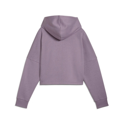 Puma Girls ESS Logo Cropped Hoodie G "Pale Plum"