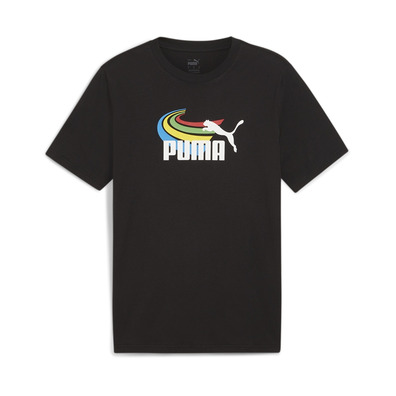 Puma GRAPHI Sommer Sport Tee "Schwarz"