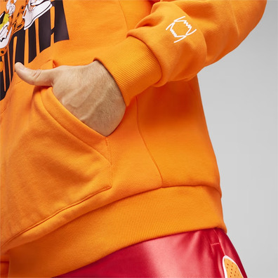 Puma Hoops x Cheetos Hoodie "Rickie Orange"