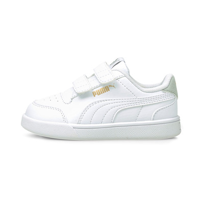 Puma Infants Shuffle V "White-Grey-Gold"