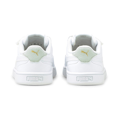 Puma Infants Shuffle V "White-Grey-Gold"