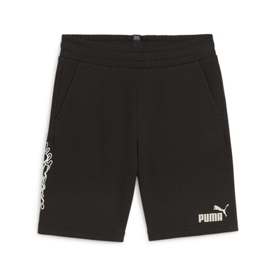 Puma Junior ESS+ MID 90er Shorts TR B "Schwarz"