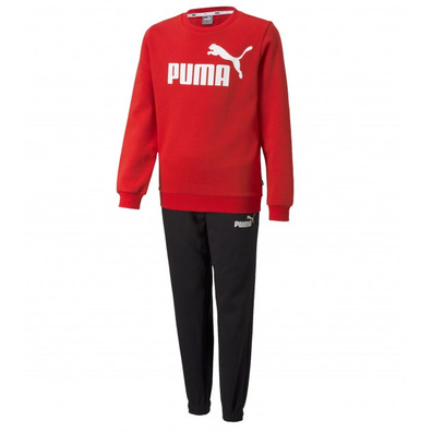 Puma Junior Essentials Logo Sweat Suit