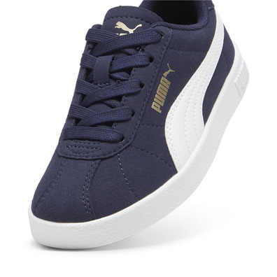 Puma Kids Club II "Navy-Gold"