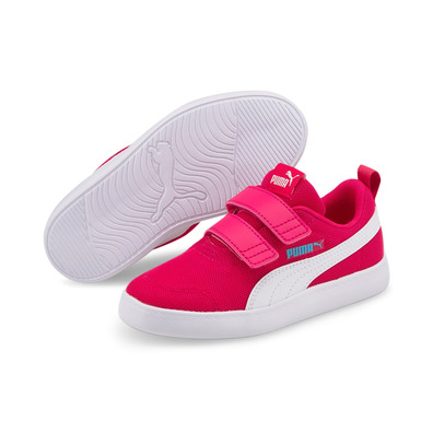 Puma Kids Courtflex v2 Mesh V "Beetroot Purple"