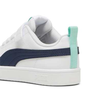 Puma Kinder Rickie AC+ PS "White-Navy-Turquoise"