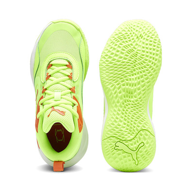 Puma Playmaker Pro JR. Green Flame.