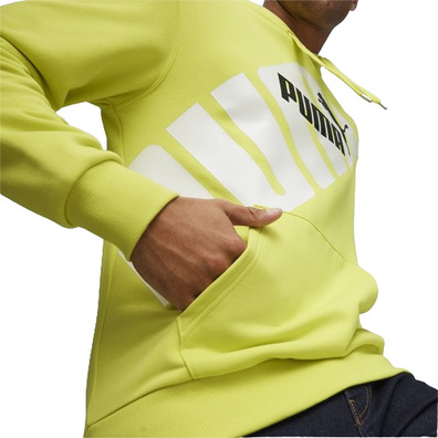 PUMA POWER Graphic Hoodie TR "Lime Sheen"