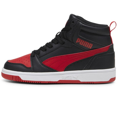 Puma Rebound V6 Mid Jr "Für alle Zeit Rot"