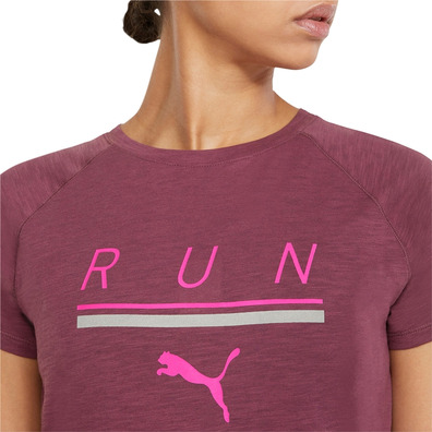 Puma Run 5K Logo SS Tee W