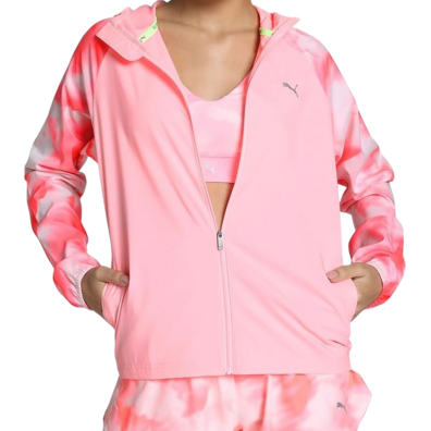 Puma RUN Favorite AOP gewebte Jacke "Koral Ice"