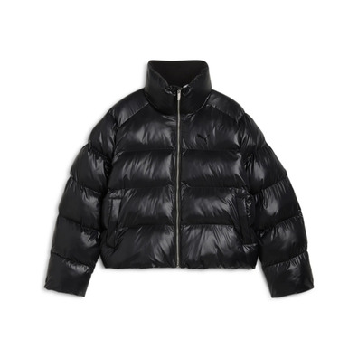 Puma Shiny Puffer Jacke schwarz