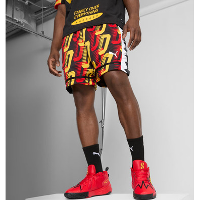 Puma Short Basket Scoot Henderson Alle Jaws "All Time Red"