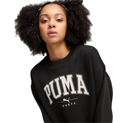 PUMA SQUAD Crew FL "Schwarz"