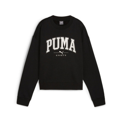 PUMA SQUAD Crew FL "Schwarz"