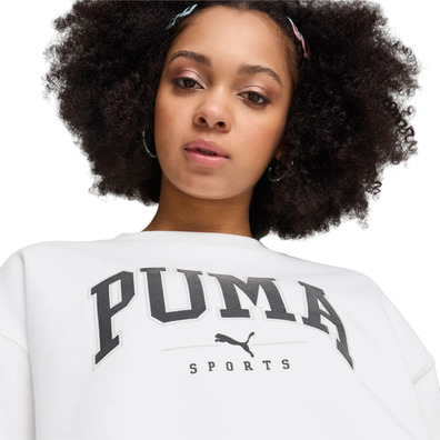 Puma SQUAD Crew FL "Weiß"