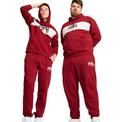 VERFAHREN Sweatpants FL cl "Intense Red"