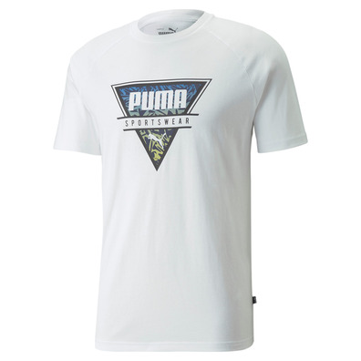 Puma Summer Graphic Tee "Weiß"