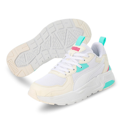 Puma Trinity Lite Jr. "Pristine-White/Mint"