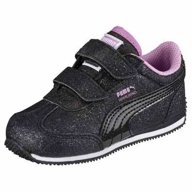 Puma Whirlwind Glitz V Baby Trainer (Orchid/CERULEAN)