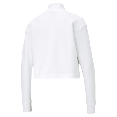 Puma Wn ́s Rebel Half-Zip Crew "White"