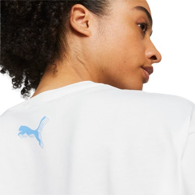 Puma Wns Basketball STEWIE x WATER Logo Tee "Weiß"