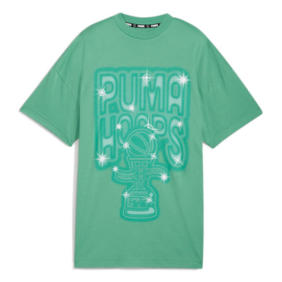 Puma Frauen Basketball Art-Hitect Sparkle Trophy Tee 1 "Jade Frost"