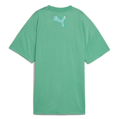 Puma Frauen Basketball Art-Hitect Sparkle Trophy Tee 1 "Jade Frost"