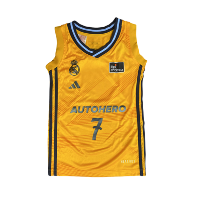 R. Madrid Camiseta ACB Basket Niñ@ 2ª Equip 24/25 # 7 CAMPAZZO #