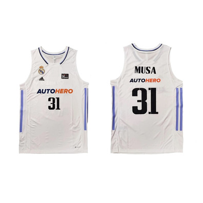 Real Madrid Camiseta Basket 1a Equipation #31 MUSA #