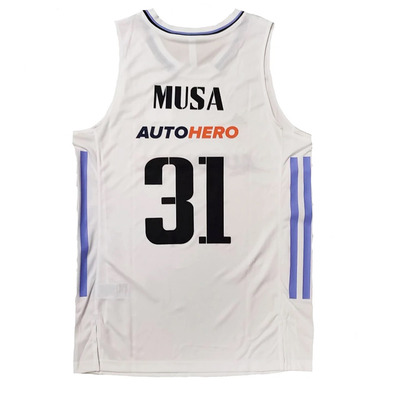 Real Madrid Camiseta Basket 1a Equipation #31 MUSA #