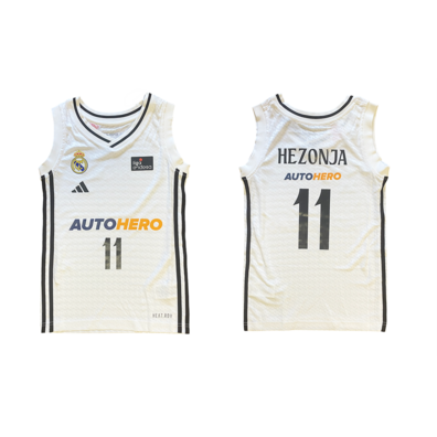 Real Madrid Camiseta Basket Niñ@ 1. Team 24/25 # 11 HEZONJA #