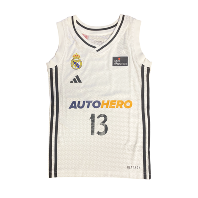 Real Madrid Camiseta Basket Niñ@ 1. Team 24/25 #13 MUSA #