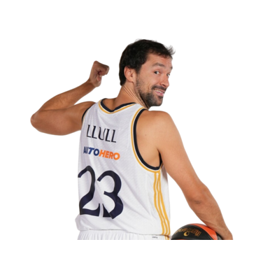 Real Madrid Camiseta Basket Niñ@ 1ª Equip 24/25 # 23 LLULL#