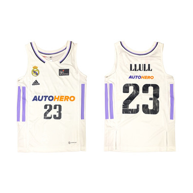 Real Madrid Camiseta Basket Niñ@ 1a Equiption # 23 LLULL #