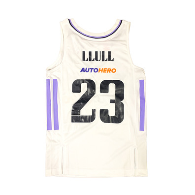 Real Madrid Camiseta Basket Niñ@ 1a Equiption # 23 LLULL #