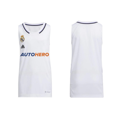 Real Madrid Camiseta Basket Niñ@ 1. Team "White"