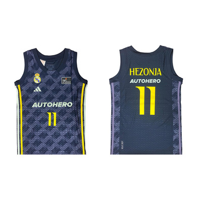 Real Madrid Camiseta Basket Niñ@ 2. Team 2023/24 # 11 HEZONJA #