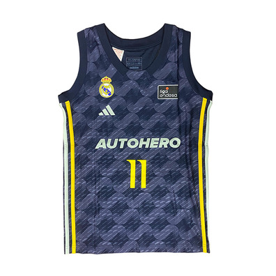 Real Madrid Camiseta Basket Niñ@ 2. Team 2023/24 # 11 HEZONJA #