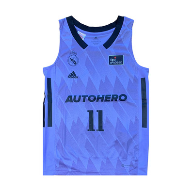 Real Madrid Camiseta Basket Niñ@ 2a Equipación # 11 HEZONJA #