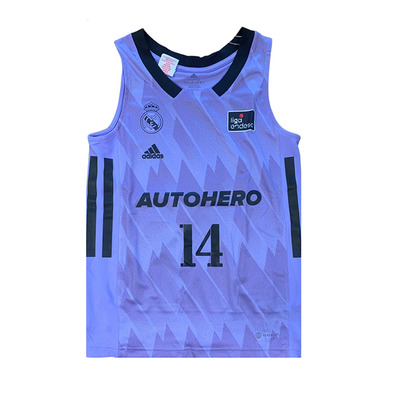 Real Madrid Camiseta Basket Niñ@ 2a Equipación # 14 DECK #