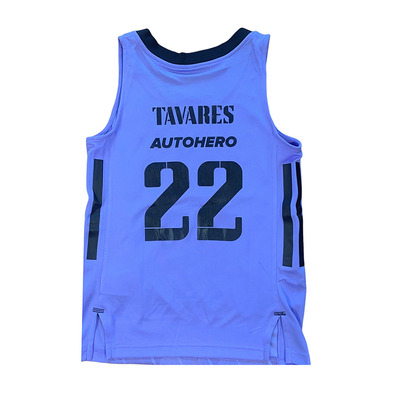 Real Madrid Camiseta Basket Niñ@ 2a Equipación # 22 TAVARES #