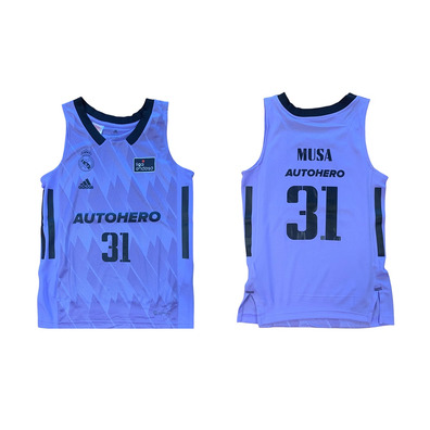 Real Madrid T-Shirt Basket Niñ@ 2a Team # 31 MUSA #