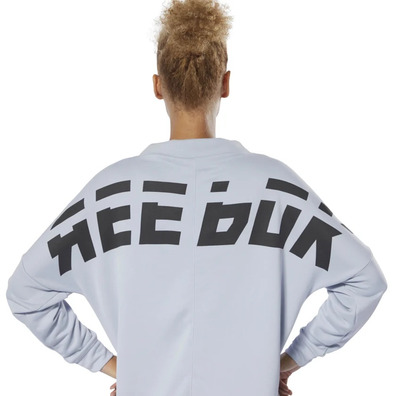 Reebok Meet You There Graphic Funnel Coverup Frauen