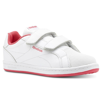 Reebok Royal Complete Clean 2V Kids (Weiß/Twisted Pink)